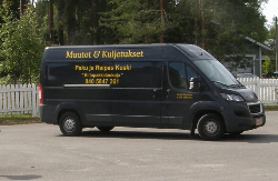 Kuva tilava muuttoauto